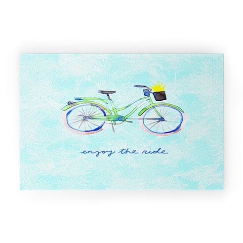 CayenaBlanca Enjoy Your Ride Welcome Mat