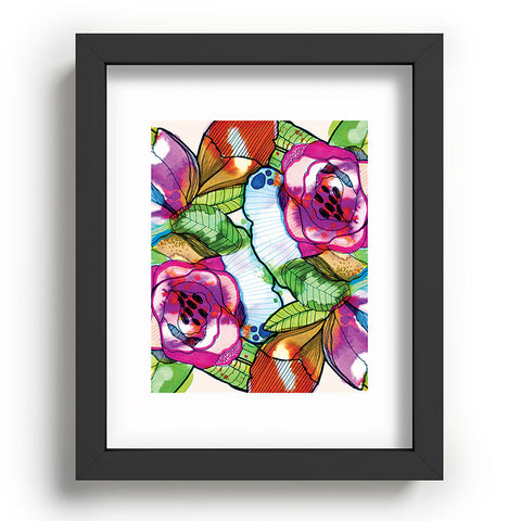 CayenaBlanca Fantasy Garden Recessed Framing Rectangle