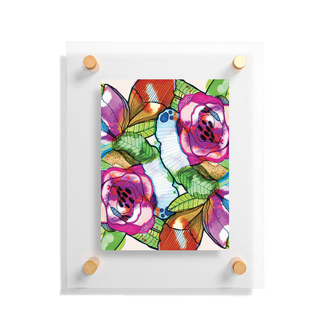 CayenaBlanca Fantasy Garden Floating Acrylic Print
