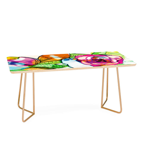CayenaBlanca Fantasy Garden Coffee Table