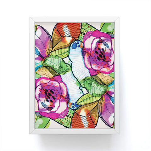 CayenaBlanca Fantasy Garden Framed Mini Art Print