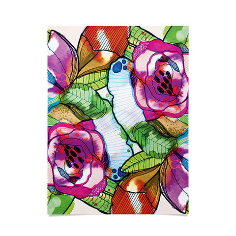 CayenaBlanca Fantasy Garden Poster