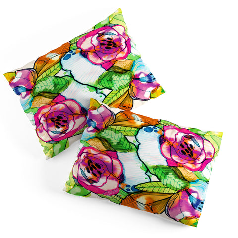 CayenaBlanca Fantasy Garden Pillow Shams