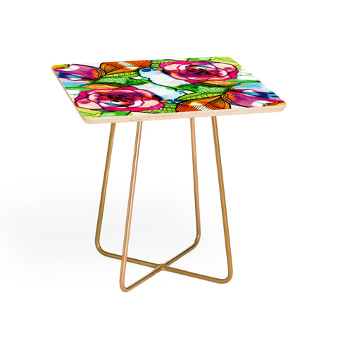 CayenaBlanca Fantasy Garden Side Table