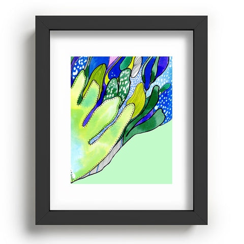 CayenaBlanca Ferns Recessed Framing Rectangle