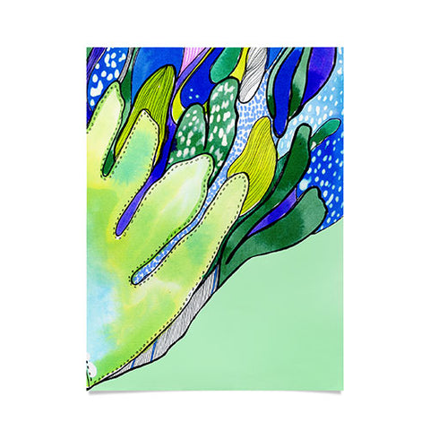 CayenaBlanca Ferns Poster