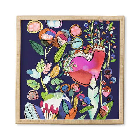 CayenaBlanca Floral Dreams Framed Wall Art