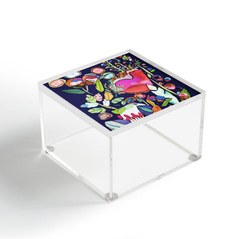 CayenaBlanca Floral Dreams Acrylic Box