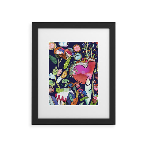 CayenaBlanca Floral Dreams Framed Art Print