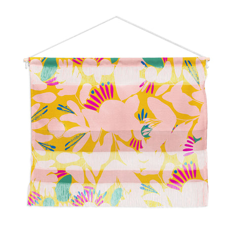 CayenaBlanca Floral shapes Wall Hanging Landscape