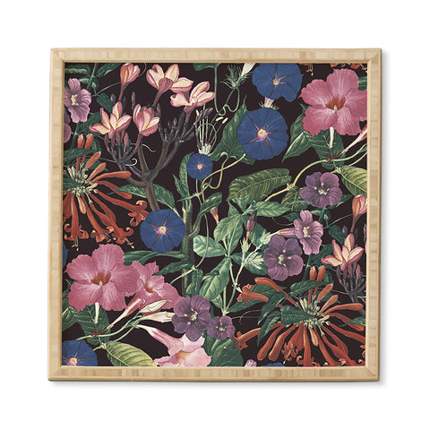 CayenaBlanca Floral Symphony Framed Wall Art