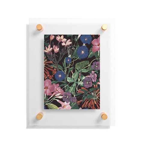 CayenaBlanca Floral Symphony Floating Acrylic Print