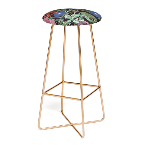CayenaBlanca Floral Symphony Bar Stool