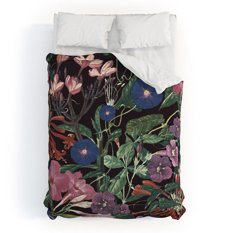 CayenaBlanca Floral Symphony Duvet Cover