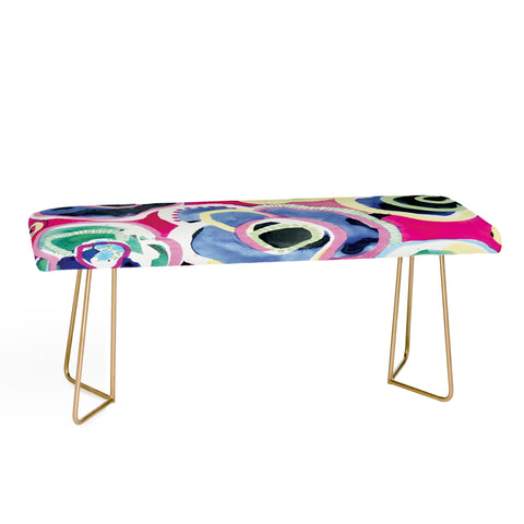 CayenaBlanca Flower Party Bench