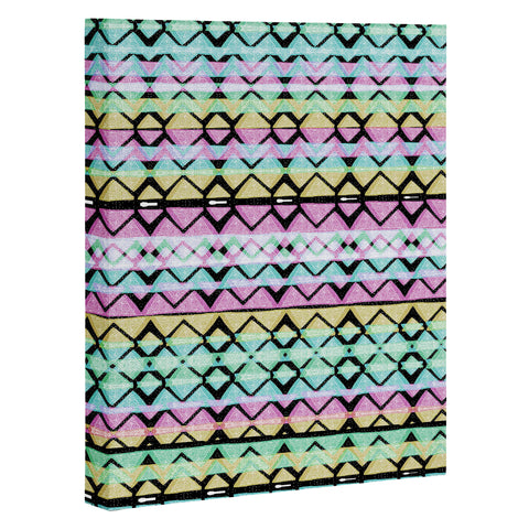 CayenaBlanca Geometric Lines Art Canvas