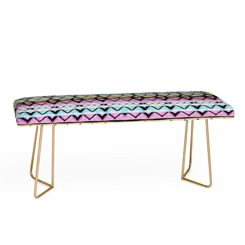 CayenaBlanca Geometric Lines Bench