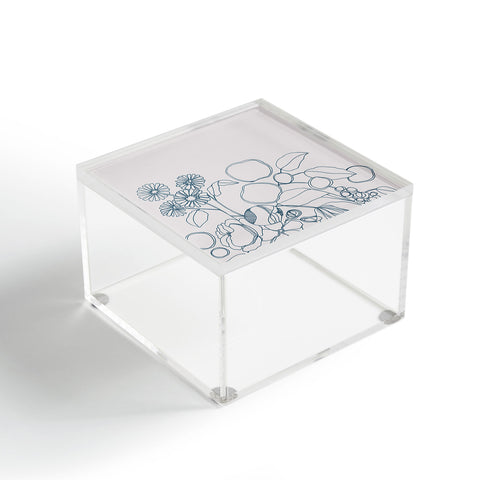 CayenaBlanca Imaginary Flowers Acrylic Box