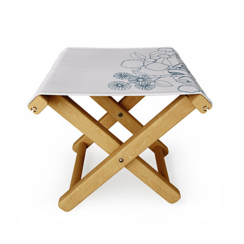 CayenaBlanca Imaginary Flowers Folding Stool