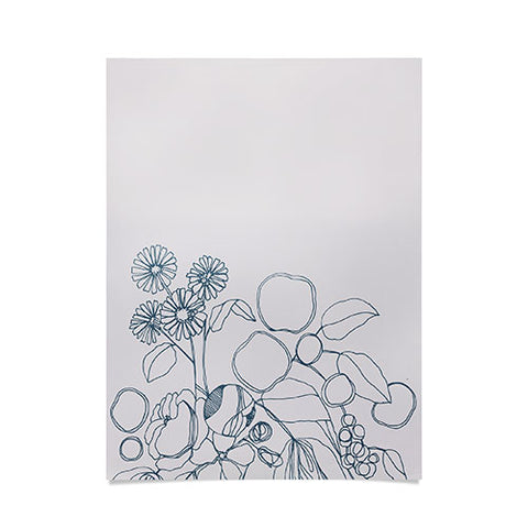 CayenaBlanca Imaginary Flowers Poster