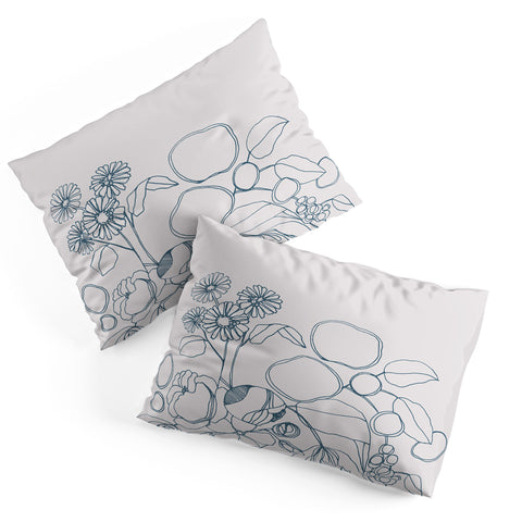 CayenaBlanca Imaginary Flowers Pillow Shams
