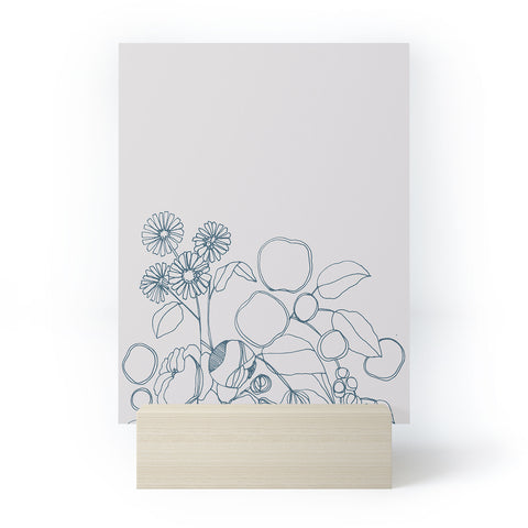 CayenaBlanca Imaginary Flowers Mini Art Print