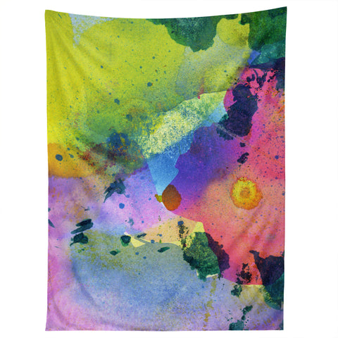 CayenaBlanca Ink Splashes Tapestry