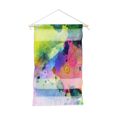 CayenaBlanca Ink Splashes Wall Hanging Portrait