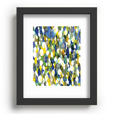 CayenaBlanca Ink texture Recessed Framing Rectangle