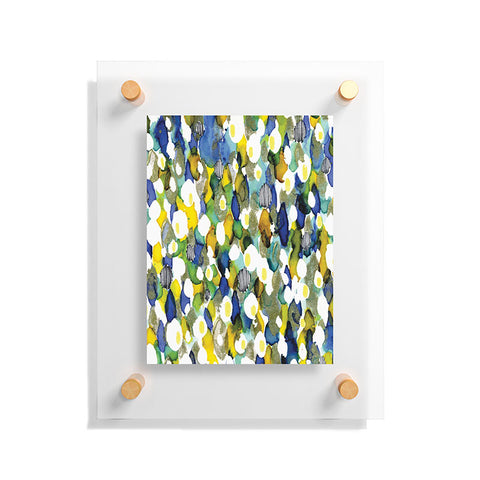 CayenaBlanca Ink texture Floating Acrylic Print