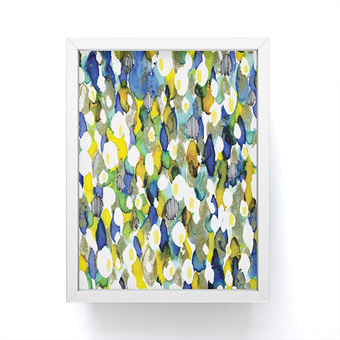 CayenaBlanca Ink texture Framed Mini Art Print