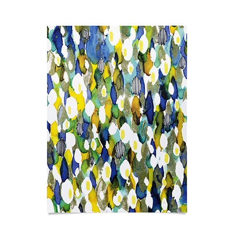 CayenaBlanca Ink texture Poster