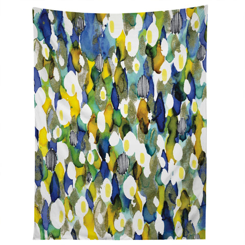 CayenaBlanca Ink texture Tapestry