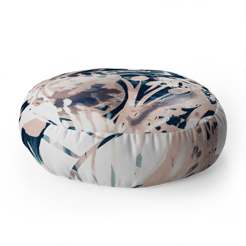 CayenaBlanca Jungle Memoirs Floor Pillow Round