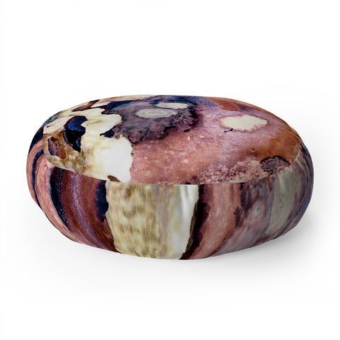 CayenaBlanca Lazulite Floor Pillow Round