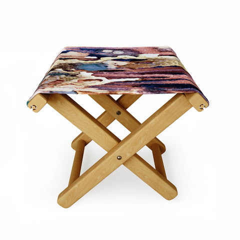 CayenaBlanca Lazulite Folding Stool