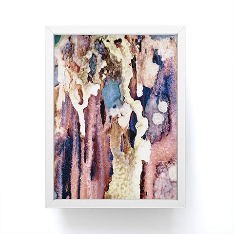 CayenaBlanca Lazulite Framed Mini Art Print