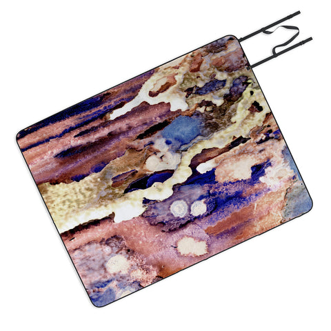 CayenaBlanca Lazulite Picnic Blanket
