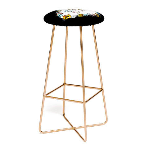 CayenaBlanca Let Love Rule Bar Stool