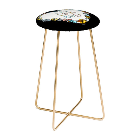 CayenaBlanca Let Love Rule Counter Stool
