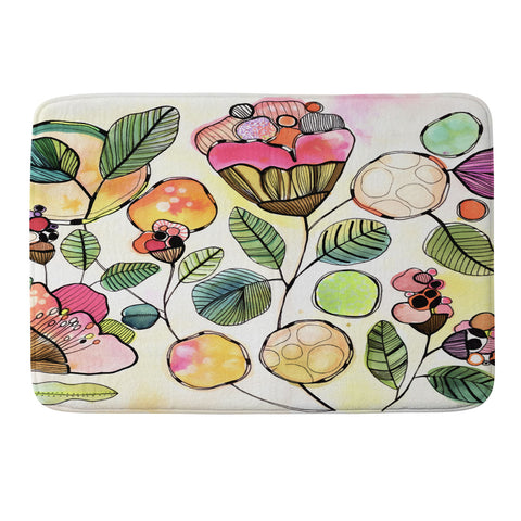 CayenaBlanca Magic Bubbles Memory Foam Bath Mat