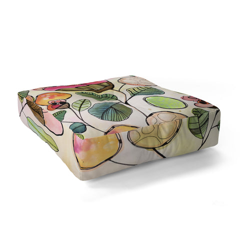 CayenaBlanca Magic Bubbles Floor Pillow Square