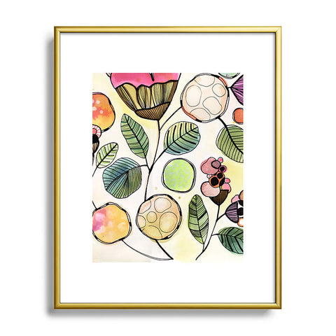 CayenaBlanca Magic Bubbles Metal Framed Art Print