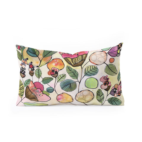 CayenaBlanca Magic Bubbles Oblong Throw Pillow