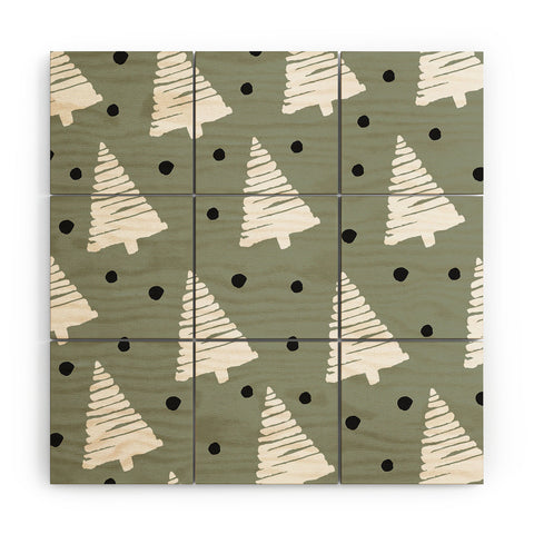 CayenaBlanca Magic Christmas Wood Wall Mural