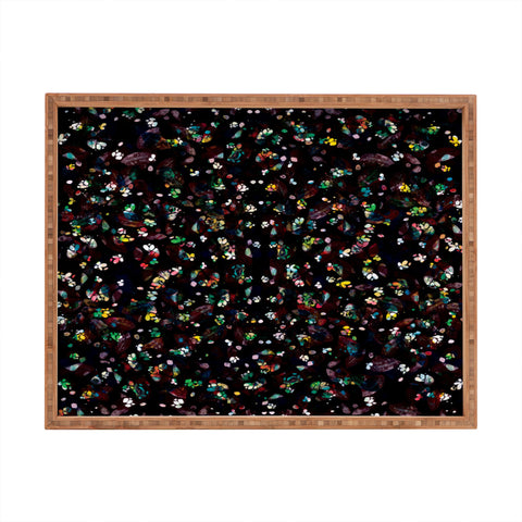 CayenaBlanca Midnight Rectangular Tray