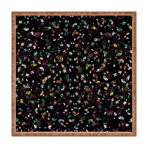 CayenaBlanca Midnight Square Tray