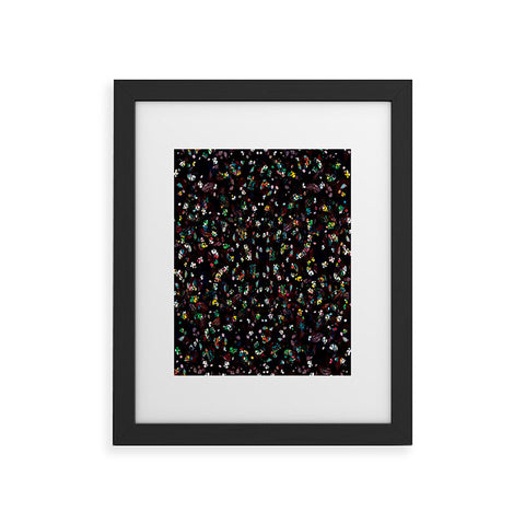 CayenaBlanca Midnight Framed Art Print