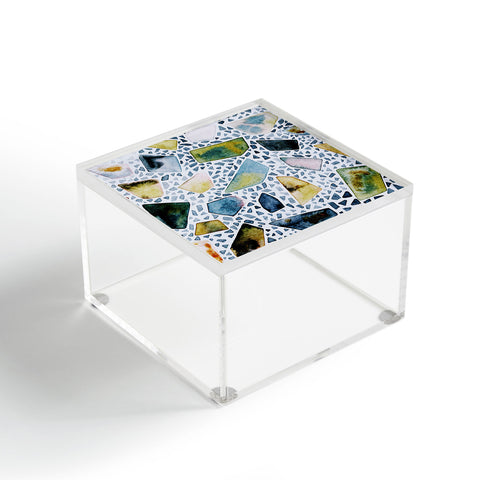 CayenaBlanca Mineral canvas Acrylic Box