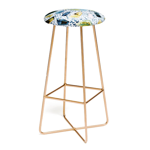 CayenaBlanca Mineral canvas Bar Stool